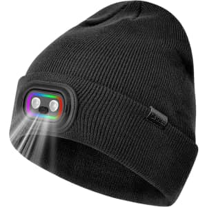 Okkle LED Beanie with Headlamp: $6.99