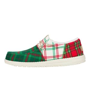 Hey Dude Men's Wally Tri Tartan Plaid Shoes: $26.25