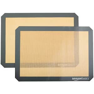 Amazon Basics Silicone Non-Stick Baking Mat 2-Pack: $12.99