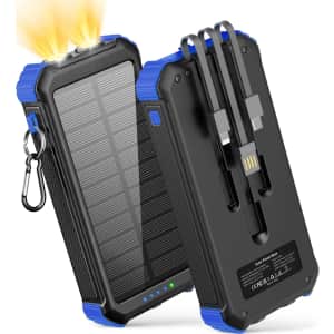 Latimeria 45,800mAh Solar Portable Power Bank: $24.99 Latimeria 45,800mAh Solar Portable Power Bank: $24.99
