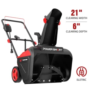 PowerSmart 21" Electric Snow Blower: $140