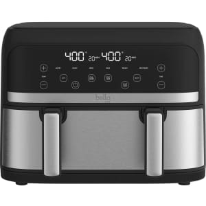 Bella Pro 4-Quart TriZone Touchscreen Air Fryer w/ Dual Flex Basket: $45 Bella Pro 4-Quart TriZone Touchscreen Air Fryer w/ Dual Flex Basket: $45