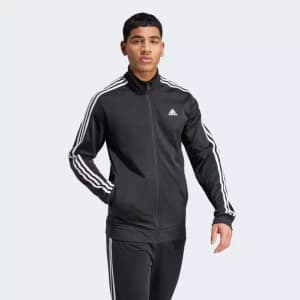 adidas Men's Essentials Warm-Up 3-Stripes Track Jacket: $10