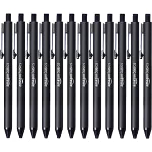 Amazon Basics Black Ballpoint Pen 12-Pack: $4.19 via Sub. & Save Amazon Basics Black Ballpoint Pen 12-Pack: $4.19 via Sub. & Save