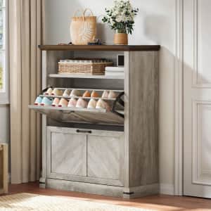 Yitahome 40.2" Tall Shoe Cabinet: $59.99 Yitahome 40.2" Tall Shoe Cabinet: $59.99