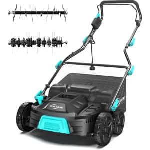 Yardcare 15A 16" 2‑in‑1 Electric Dethatcher & Scarifier: $109 w/ Prime
