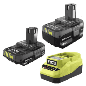 Ryobi 18V ONE+ 2-Battery Kit: $99 w/ free tool worth up to $99