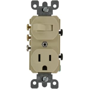 Leviton 3-Way Duplex Combo Switch/Receptacle: $9.78 Leviton 3-Way Duplex Combo Switch/Receptacle: $9.78