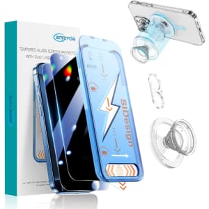 Garyog 9H Tempered Glass Privacy Screen Protector for iPhone 16 Series: $3.42 Garyog 9H Tempered Glass Privacy Screen Protector for iPhone 16 Series: $3.42