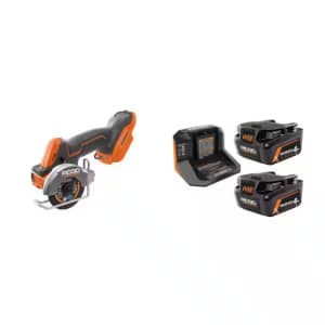 RIDGID Battery or Tool at Home Depot: Free w/ battery starter kit RIDGID Battery or Tool at Home Depot: Free w/ battery starter kit