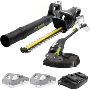 Sun Joe 24V Cordless Garden Tool Kit: $90