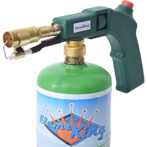 Flame King Propane & Mapp Gas Blow Torch: $19 Flame King Propane & Mapp Gas Blow Torch: $19