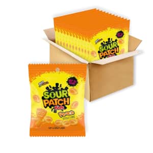 Sour Patch Kids Peach Soft & Chewy Candy 12-Pack: $11 via Sub & Save Sour Patch Kids Peach Soft & Chewy Candy 12-Pack: $11 via Sub & Save