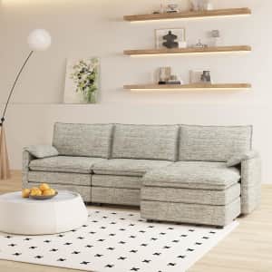 Gaoman 108" Modular Sectional Couch: $267.99 Gaoman 108" Modular Sectional Couch: $267.99
