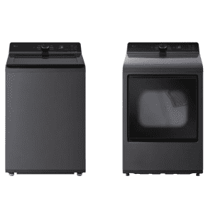 Best Buy Presidents' Day Laundry Appliance Deals. Save on over 70 laundry pair options, from brands like LG, Whirlpool, GE, Samsung, and more. We've pictured the LG 5.0 Cu. Ft. Smart Top Load Washer w/ Easy Unload & 7.3 Cu. Ft. Smart Electric Dryer for $