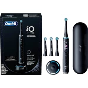 Oral-B iO Series 10 Rechargeable Electric Toothbrush: $250