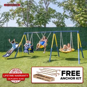 Sportspower Super Star Metal Swing Set: $199.99 Sportspower Super Star Metal Swing Set: $199.99