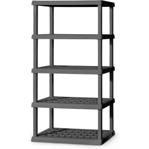 Sterilite 5-Shelf Plastic Storage Unit: $71