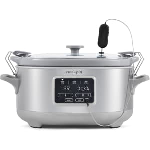 Crockpot Programmable 7-Quart Cook & Carry Slow Cooker with Sous Vide: $119 Crockpot Programmable 7-Quart Cook & Carry Slow Cooker with Sous Vide: $119