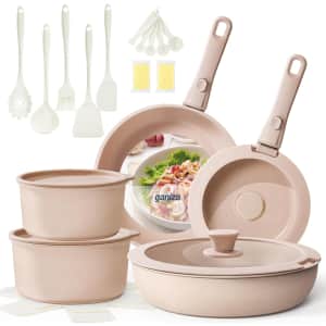 Ganiza 27-Piece Nonstick Cookware Set: $49.99