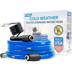 Camco 12ft Heated Water Hose for RV: $86