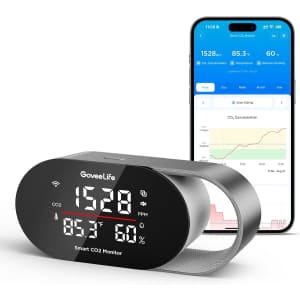GoveeLife Smart Air Quality Monitor: $44.79