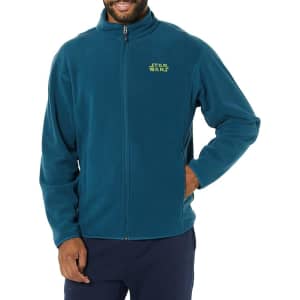 Amazon Essentials Star Wars Men's Polar Fleece Mock Jacket: $14 Amazon Essentials Star Wars Men's Polar Fleece Mock Jacket: $14