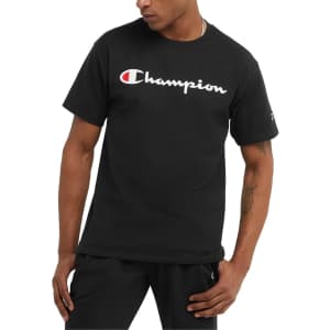 Champion Men's Classic Soft Comfortable Graphic T-Shirt: $13