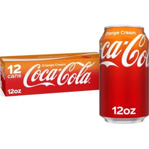 Coca-Cola Orange Cream 12-oz. Can 12-Pack: 3 for $13