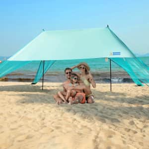 Instantent 15x10-Foot Beach Tent Shelter: $59.99