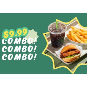 Shake Shack Chicken Shack Combo: $10 Shake Shack Chicken Shack Combo: $10