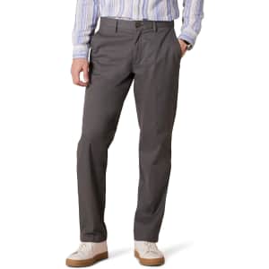 Amazon Essentials Men's Straight-Fit Wrinkle-Resistant Flat-Front Chino Pants: $7.99 Amazon Essentials Men's Straight-Fit Wrinkle-Resistant Flat-Front Chino Pants: $7.99