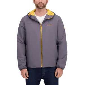 Nautica Men's Hooded Transitional Jacket: $31.50
