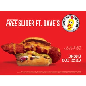 Dave's Hot Chicken Single Slider: Free