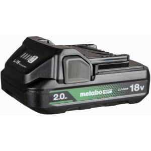 Metabo 18V 2.0Ah HPT Lithium Ion Battery: $30