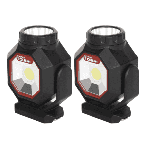 Hyper Tough Rechargeable Compact Work Light 2-Pack: $17.94