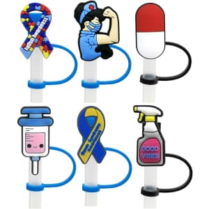 Straw Cover Cap for Stanley Cup 6-Pack: $3