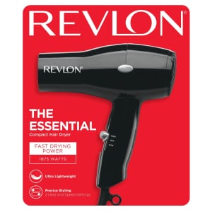 Revlon The Essential 1,875W Compact Hair Dryer: $10.97