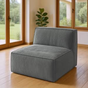 Amada Memory Foam Modular Sofa Chair: $65.66 Amada Memory Foam Modular Sofa Chair: $65.66