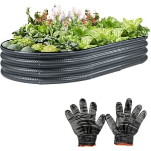 4x2-Foot Raised Garden Bed: $30
