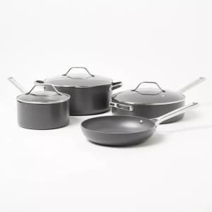 Figmint 7-Piece Nonstick Hard Anodized Aluminum Cookware Set: $30