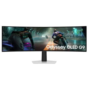 Samsung Odyssey G9 49" Dual 1440p HDR Curved 240Hz FreeSync OLED Monitor (2023): $1,250 w/ free G55C 27" Curved Gaming Monitor Samsung Odyssey G9 49" Dual 1440p HDR Curved 240Hz FreeSync OLED Monitor (2023): $1,250 w/ free G55C 27" Curved Gaming Monitor