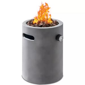 Four Seasons Courtyard 10" Portable Gas Fire Pit: $24 Four Seasons Courtyard 10" Portable Gas Fire Pit: $24