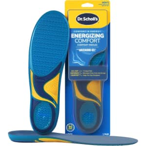 Dr. Scholl's Men's Energizing Comfort Everyday Insoles: $7.49 w/ Subscribe & Save