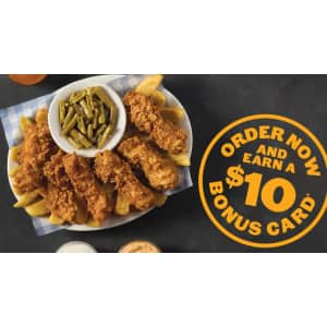 $10 Cracker Barrel Gift Card: Free when you spend $25