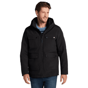 Jos. A. Bank Men's Traveler Collection Tailored Fit Hooded Jacket: $29.99