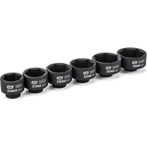GearWrench 6-Piece Oil Canister Socket Set Service Kit: $22