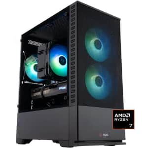 ABS Cyclone Aqua Ryzen 7 Gaming Desktop PC w/ GeForce RTX 5070: $1,550