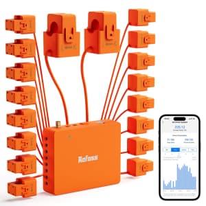 Refoss Smart Home Energy Monitor with 16 Sensors: $159.99 Refoss Smart Home Energy Monitor with 16 Sensors: $159.99