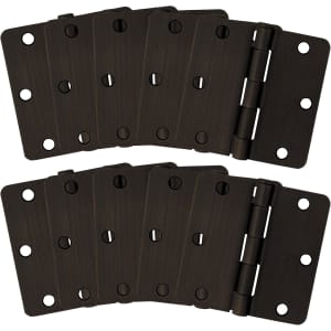 Design House 1/4" Radius Steel Door Hinge 10-Pack: $13 w/ Prime
